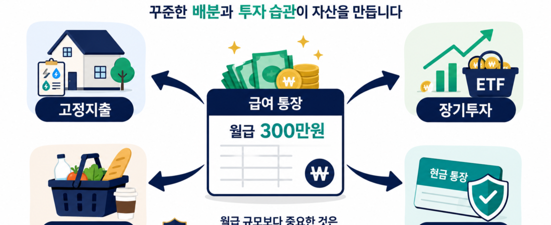 월급 300만원 투자 포트폴리오｜직장인 ETF 투자법