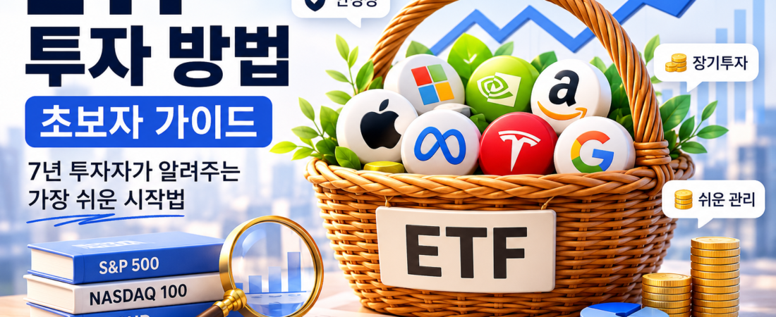 ETF 투자 방법 초보자 가이드｜7년 투자자가 알려주는 가장 쉬운 시작법
